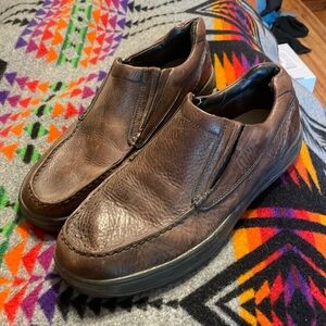 Rockport Shoes Brown Loafer Driving Shoes